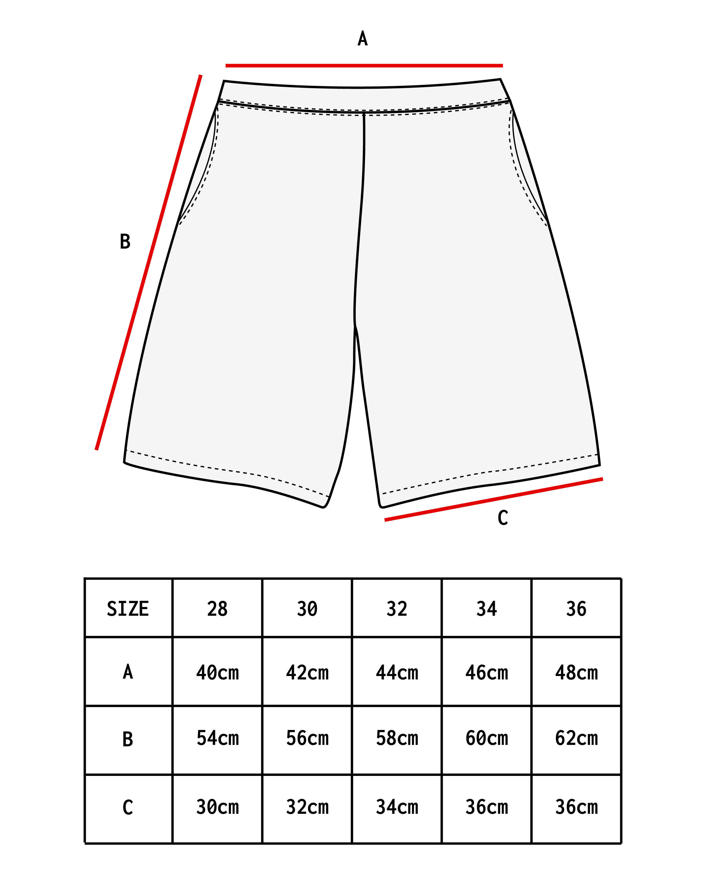 1UP! Jorts (aka Super END World Jorts)